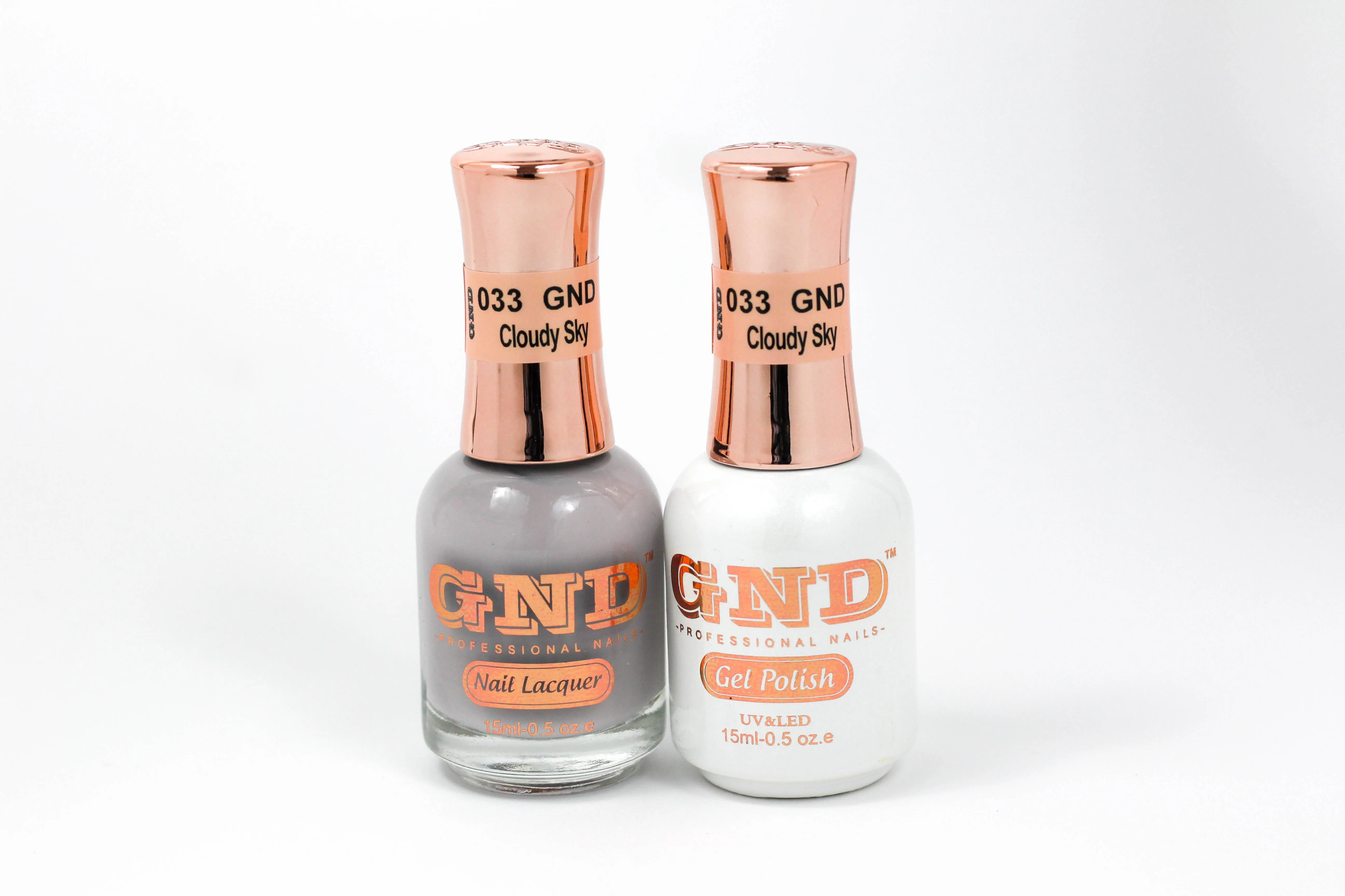 Gel & Lacquer Polish Set - 033 Cloudy Sky