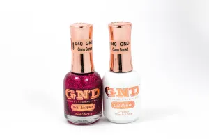 Gel & Lacquer Polish Set - 040 Oahu Sunset