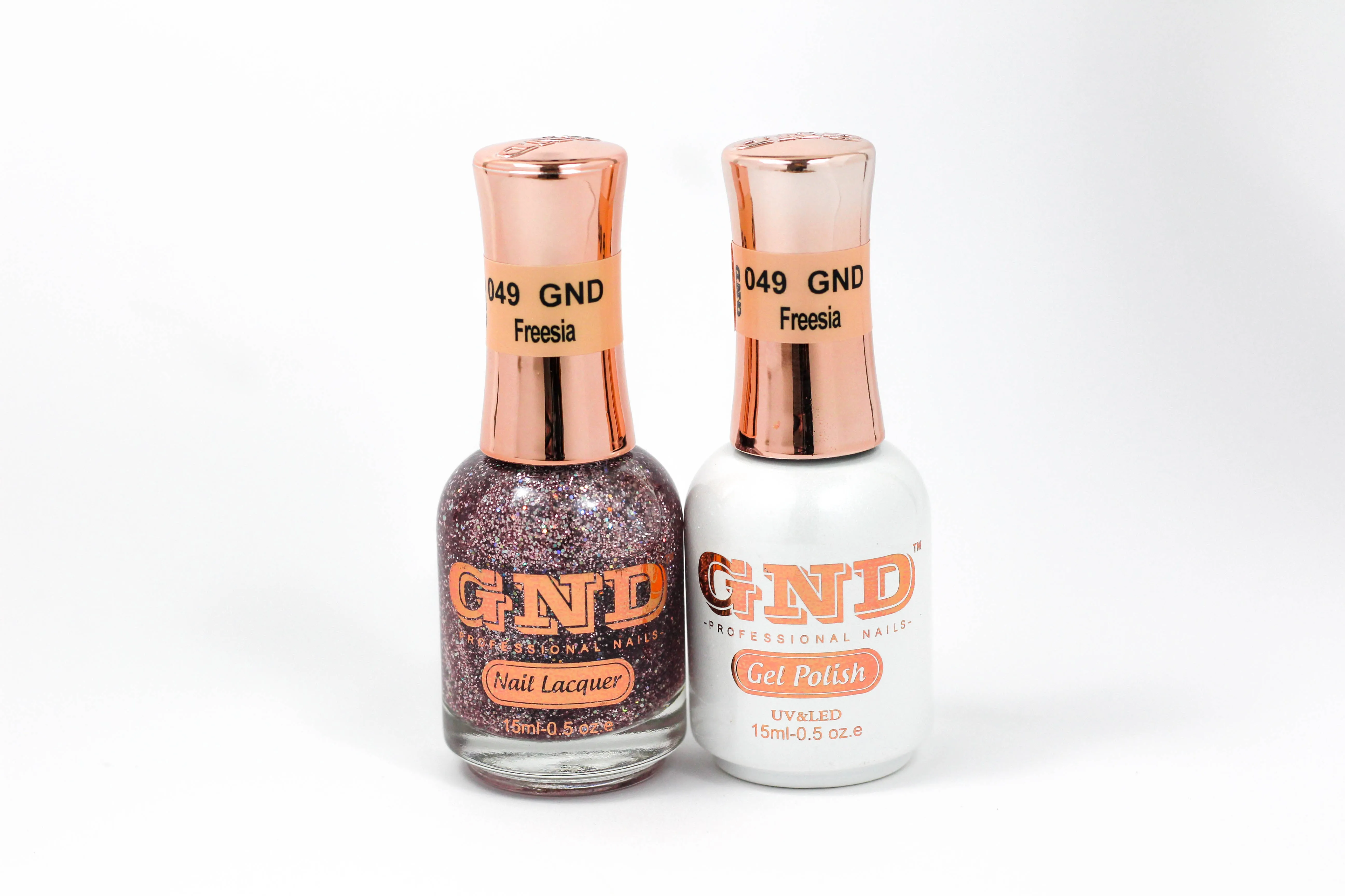 Gel & Lacquer Polish Set - 049 Freesia