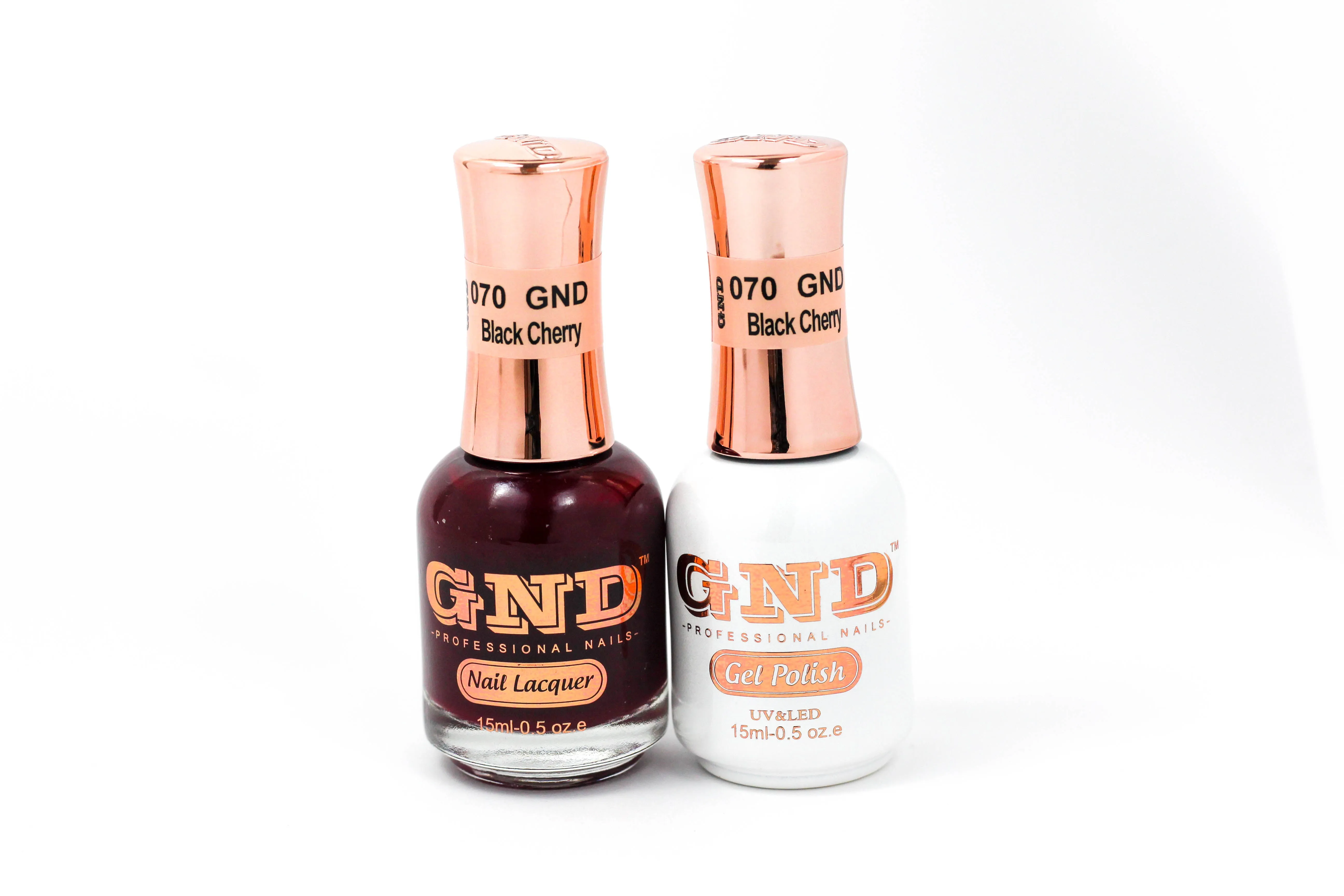 Gel & Lacquer Polish Set - 070 Black Cherry