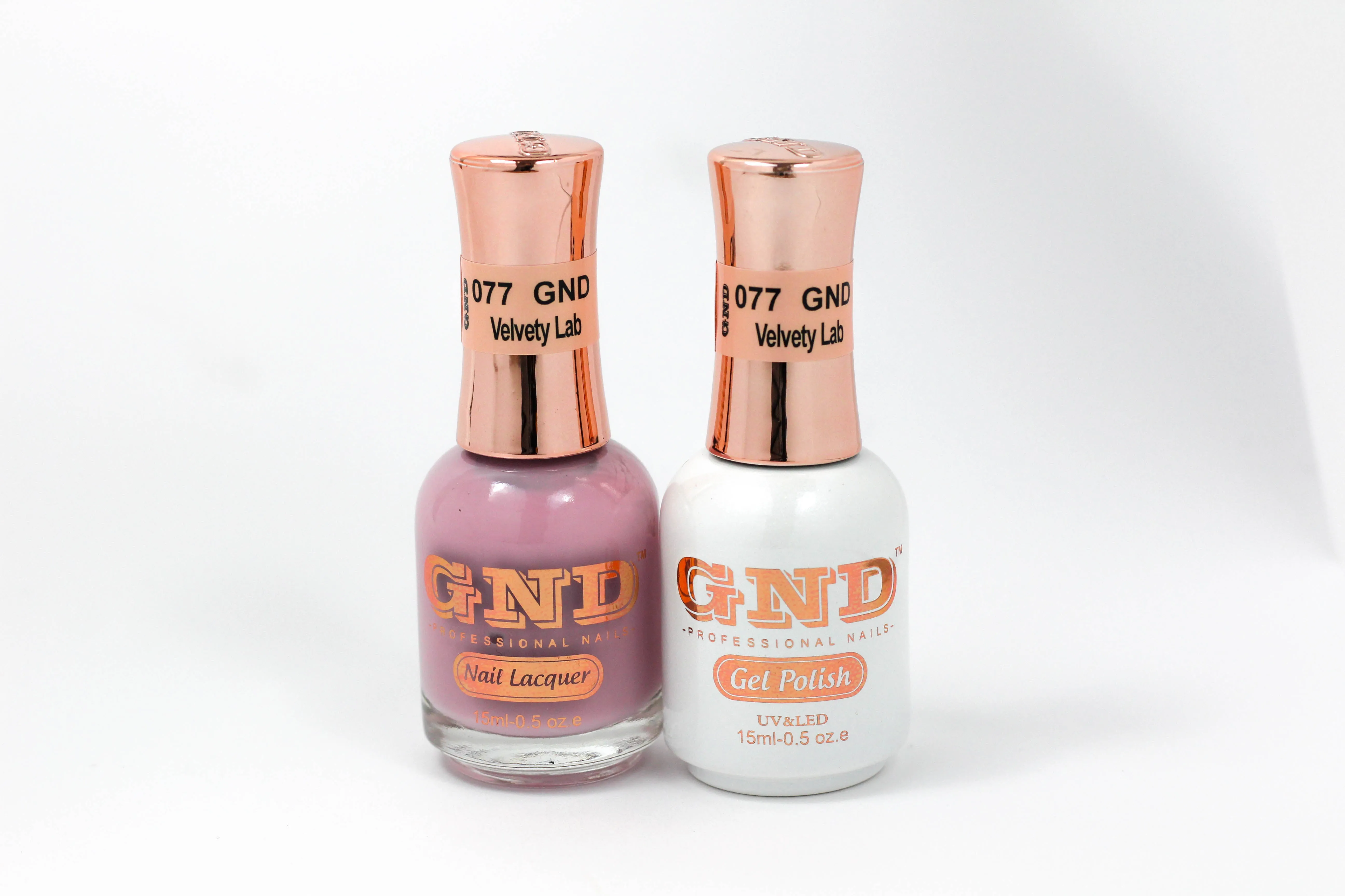 Gel & Lacquer Polish Set - 077 Velvety Lab