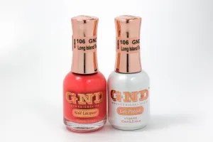 Gel & Lacquer Polish Set - 106 Long Island Tea