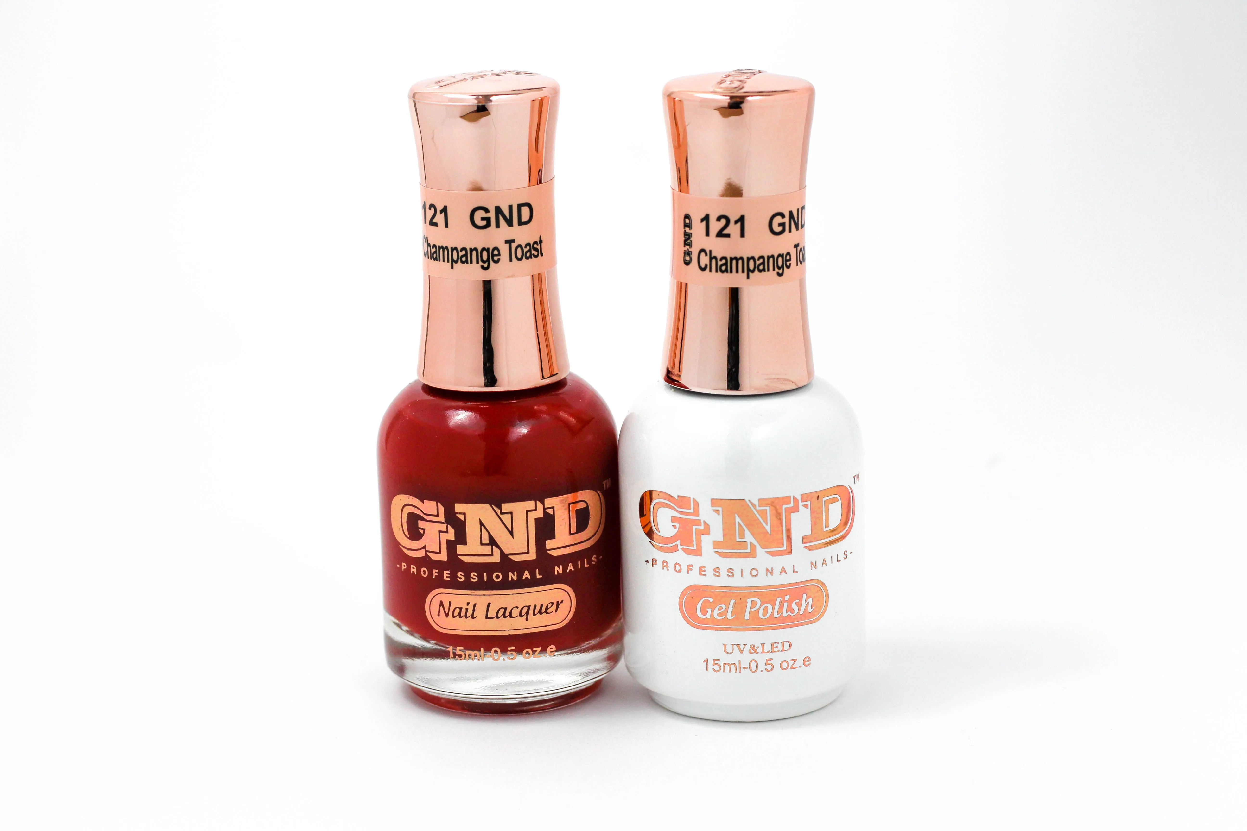 Gel & Lacquer Polish Set - 121 Champagne Toast