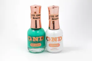 Gel & Lacquer Polish Set - 123 Mint and Gin