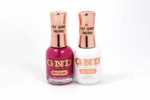 Gel & Lacquer Polish Set - 151 Dirty Shirly