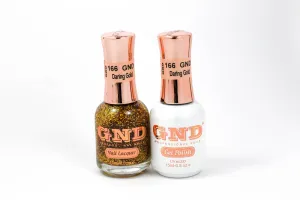 Gel & Lacquer Polish Set - 166 Daring Gold