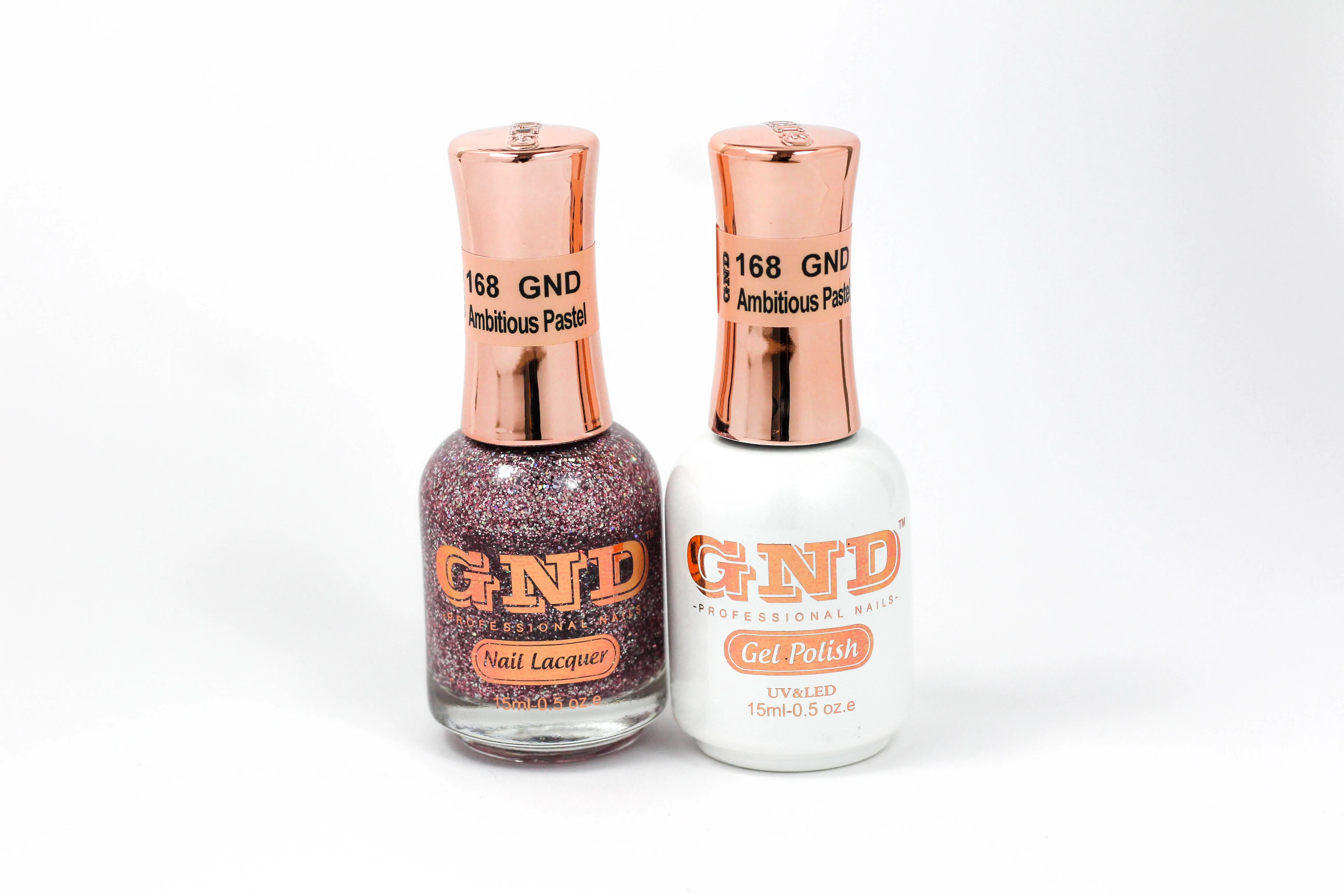 Gel & Lacquer Polish Set- 168 Ambitious Pastel