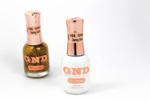 Gel Polish - 166 Daring Gold