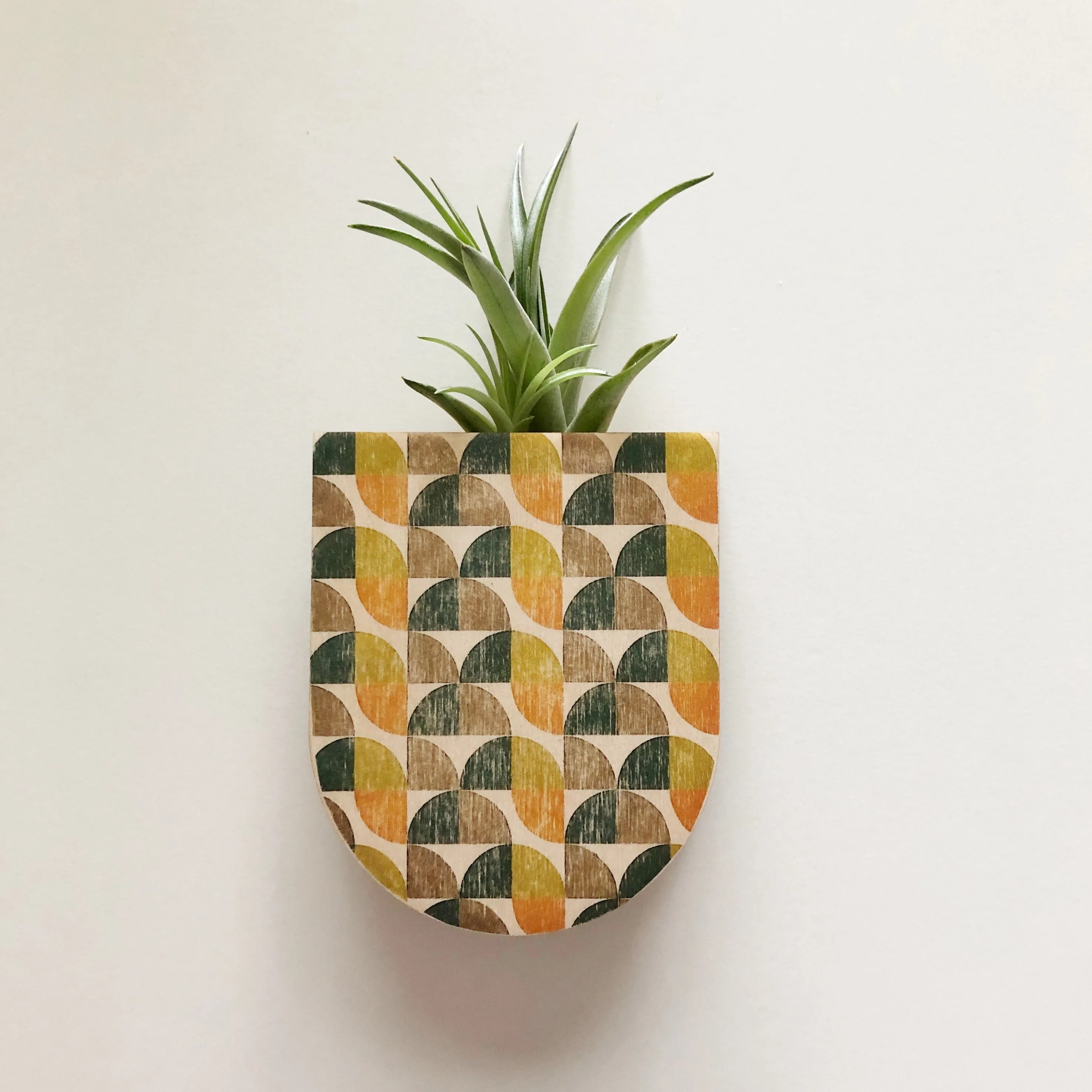 Geometric Pocket Wall Planter Vase