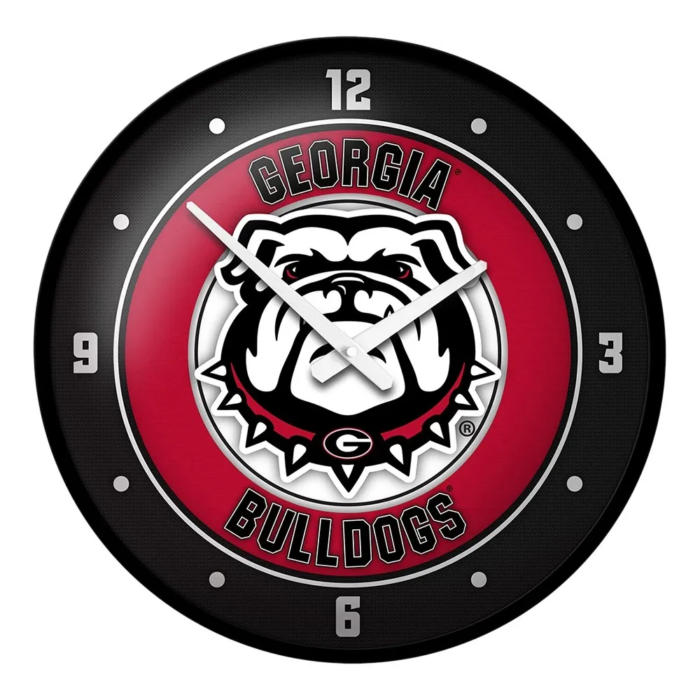 Georgia Bulldogs: Uga - Modern Disc Wall Clock