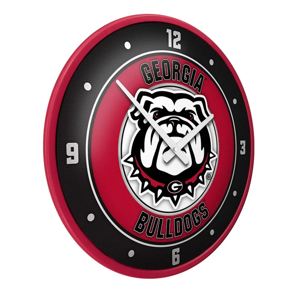 Georgia Bulldogs: Uga - Modern Disc Wall Clock