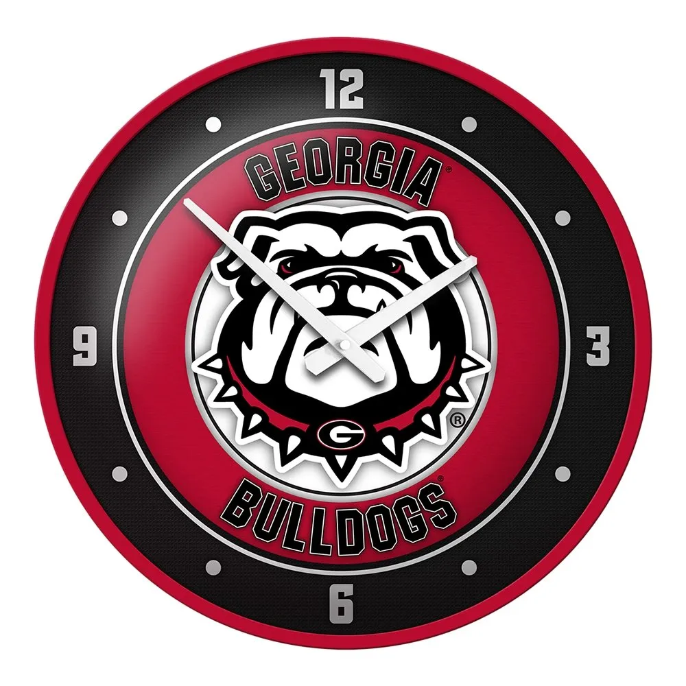 Georgia Bulldogs: Uga - Modern Disc Wall Clock