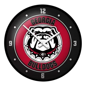 Georgia Bulldogs: Uga - Modern Disc Wall Clock