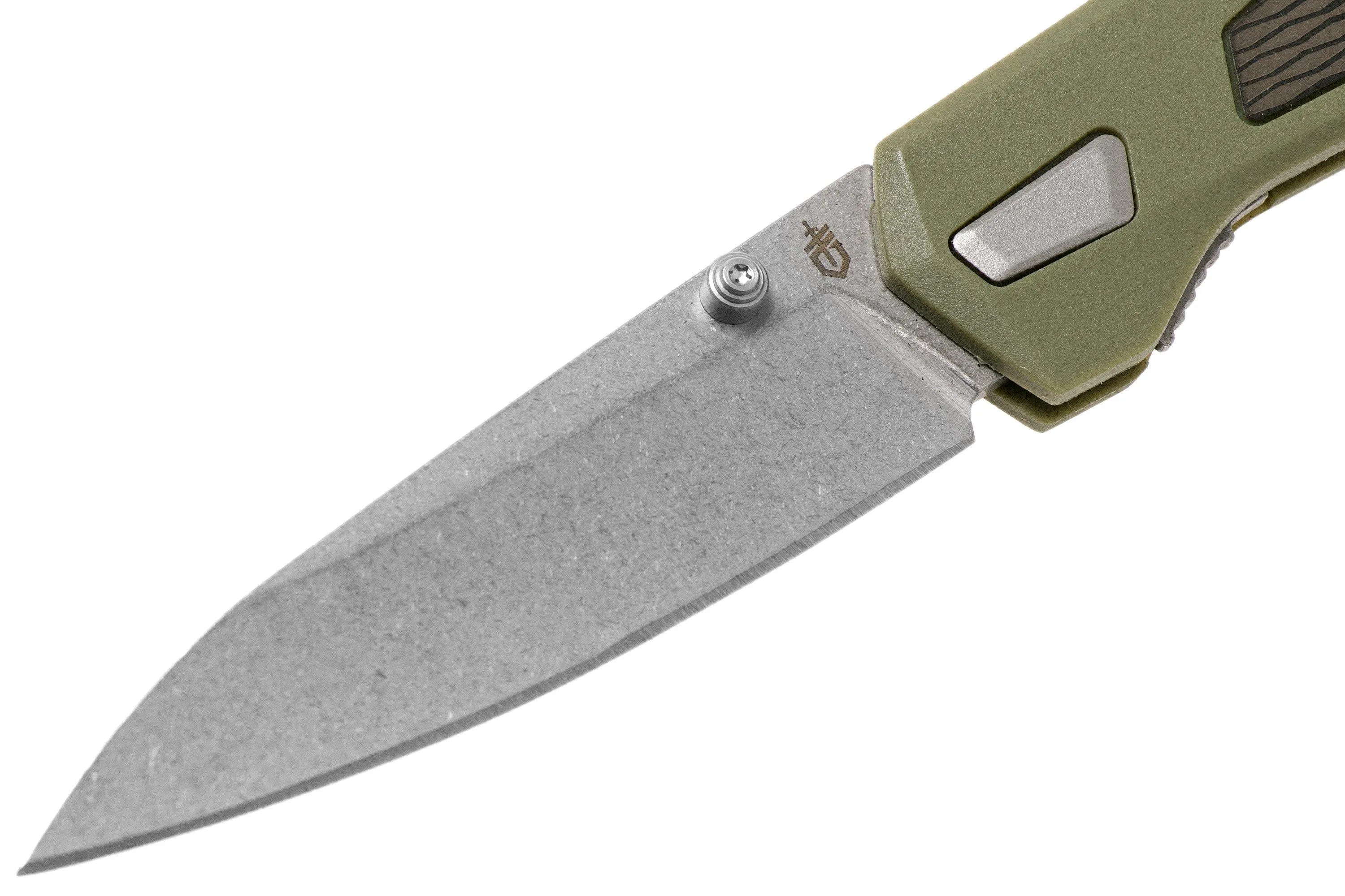 Gerber Gear Fuse Pocket Knife, 3.3 Inch Plane Edge Blade, Sage