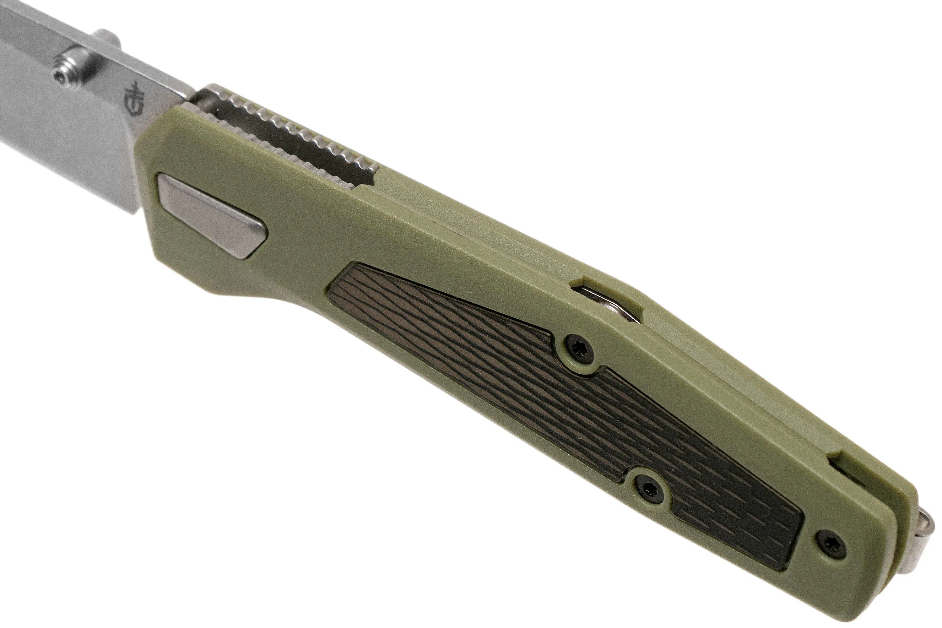 Gerber Gear Fuse Pocket Knife, 3.3 Inch Plane Edge Blade, Sage