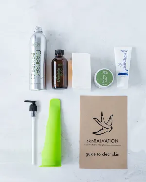 getting started skin clearing kit for normal to oily acne-prone skin