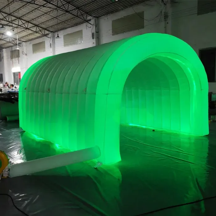 Giant Inflatable Sports Tunnel with LED Lights