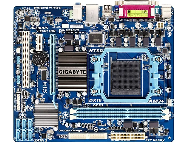 Gigabyte 78 Lmt S2 Pt Tarjeta Madre Amd 760 G, Usb 2.0, 16 Gb Ddr3, Para Amd