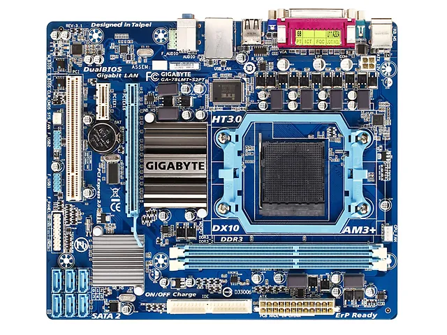 Gigabyte Ga 78 Lmt S2 Pt La Tarjeta Madre S Am3, Amd 760 G, Usb 2.0, 16 Gb Ddr3