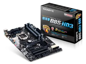 Gigabyte Ga B85 Hd3 La Tarjeta Madre S1150, Intel B85, Usb 2.0/3.0, 32 Gb, Ddr3