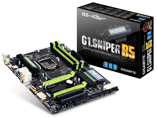 Gigabyte Sniper B5 G1 Tarjeta Madre Intel B85, Socket 1150, Ddr3, 32 Gb