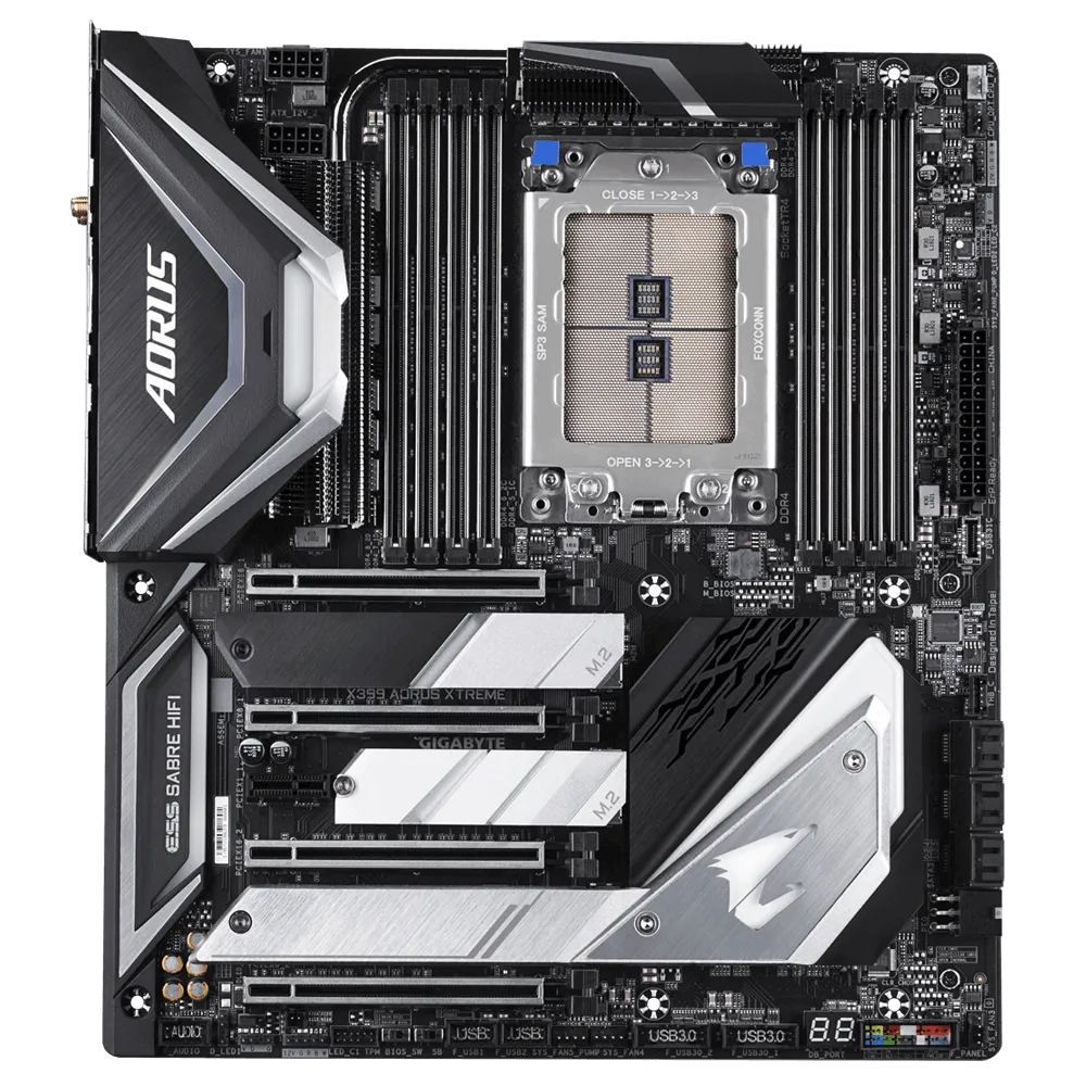 Gigabyte X399 Aorus Xtreme 8 Ddr4 Tarjeta Tr4 8 Usb 3.1
