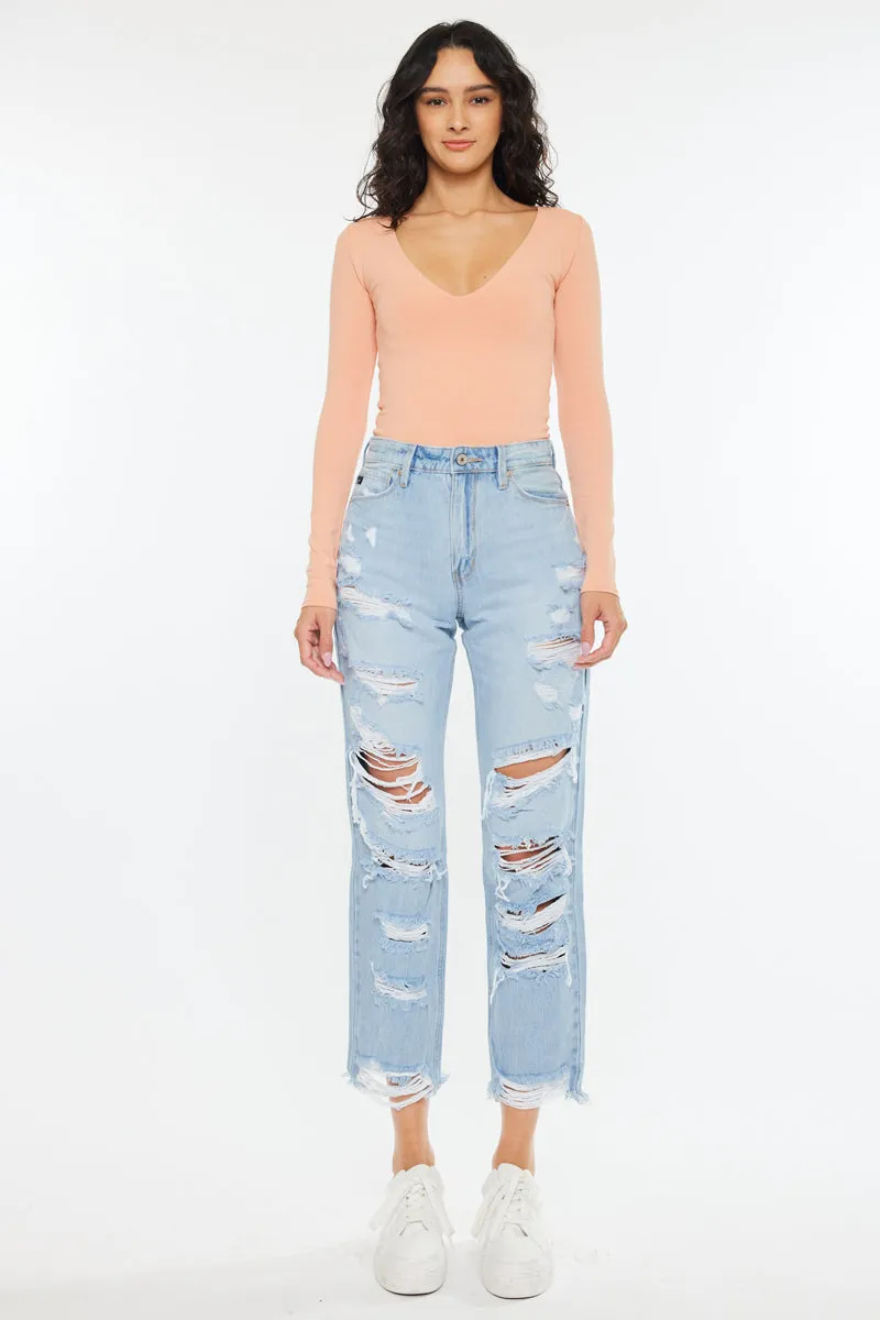 Giovanna High Rise Mom Jeans