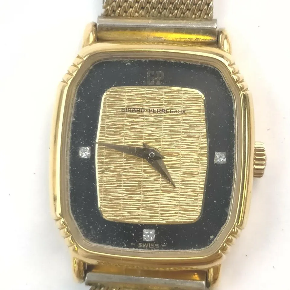 Girard-Perregaux 31mm Gold Plated Diamond Watch 861737