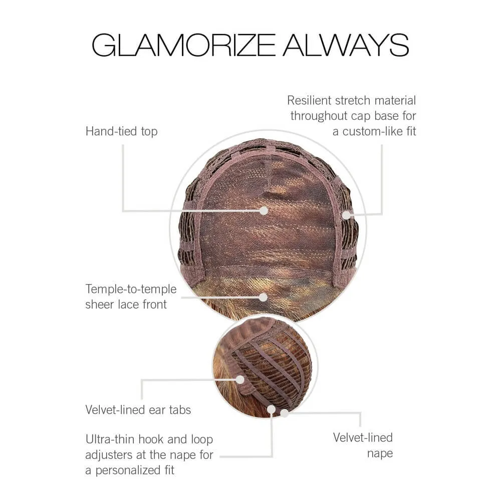 Glamorize Always by Gabor (Lace Front-Hand Tied Top Wig)