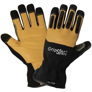 Global Glove & Safety AC2008SC Gripster® Sport Premium Grain Goatskin Cut and Hypodermic Needle Resistant, Cut A9
