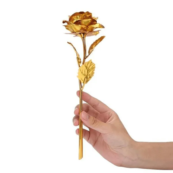 Gold Rose Gift Box - A Timeless Keepsake Of Elegance