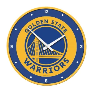 Golden State Warriors: Modern Disc Wall Clock