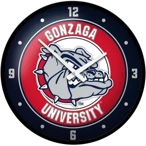 Gonzaga Bulldogs: Modern Disc Wall Clock