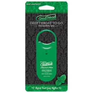 Goodhead to Go - Deep Throat Spray