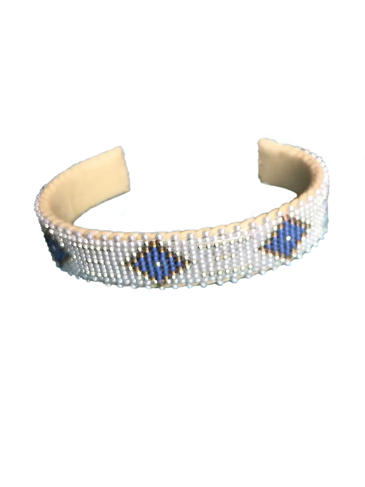 Grace Etkie Glass Bead Cuff