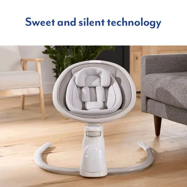 Graco Sway 'n Grow 3-in-1 Bluetooth Soother - Heather