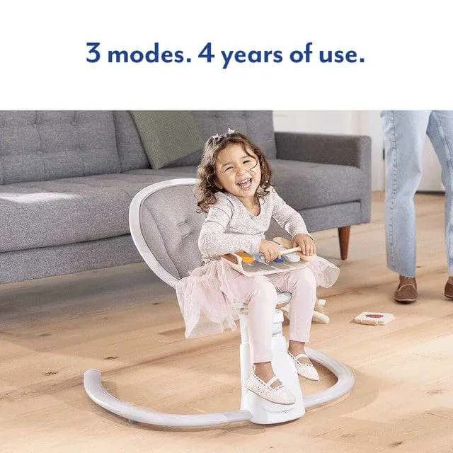 Graco Sway 'n Grow 3-in-1 Bluetooth Soother - Heather