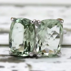 Green Amethyst Fine Ring