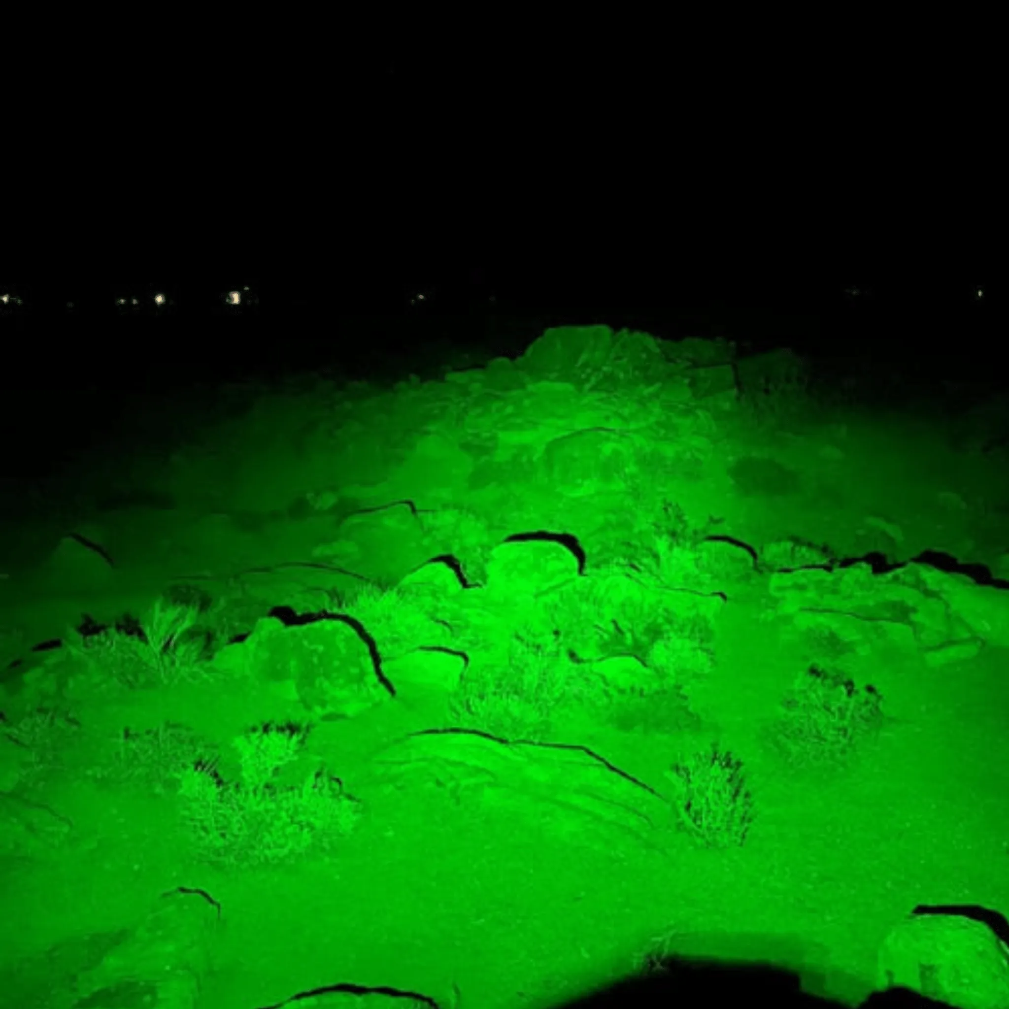 Green/White Dual Color Off-Road LED Pod (Universal)