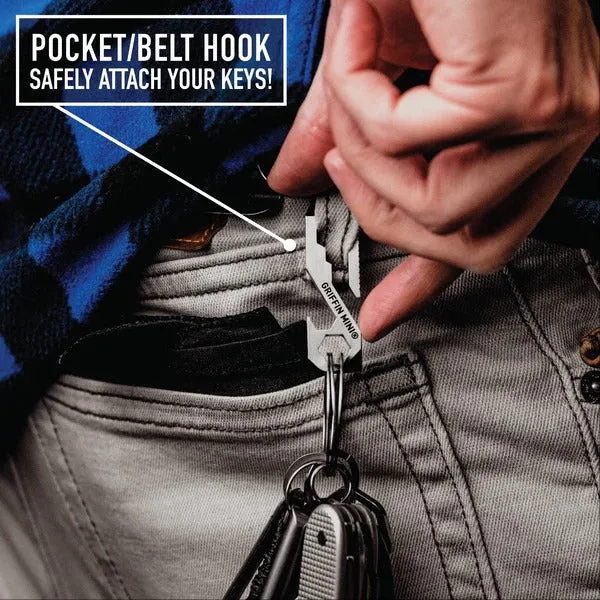 Griffin Pocket Tool: Stainless Steel Mini