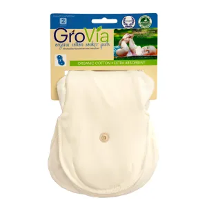 GroVia - Organic Cotton Soaker Pad, 2pk