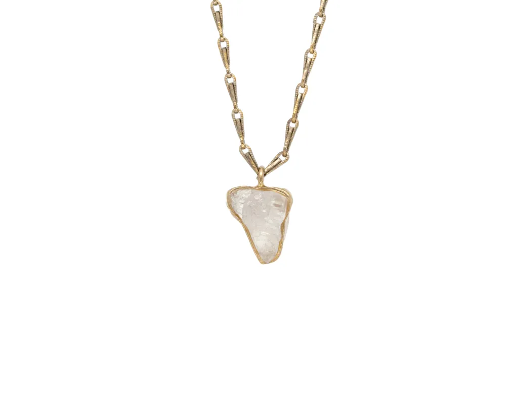 Guardian Pendant - Rose Quartz