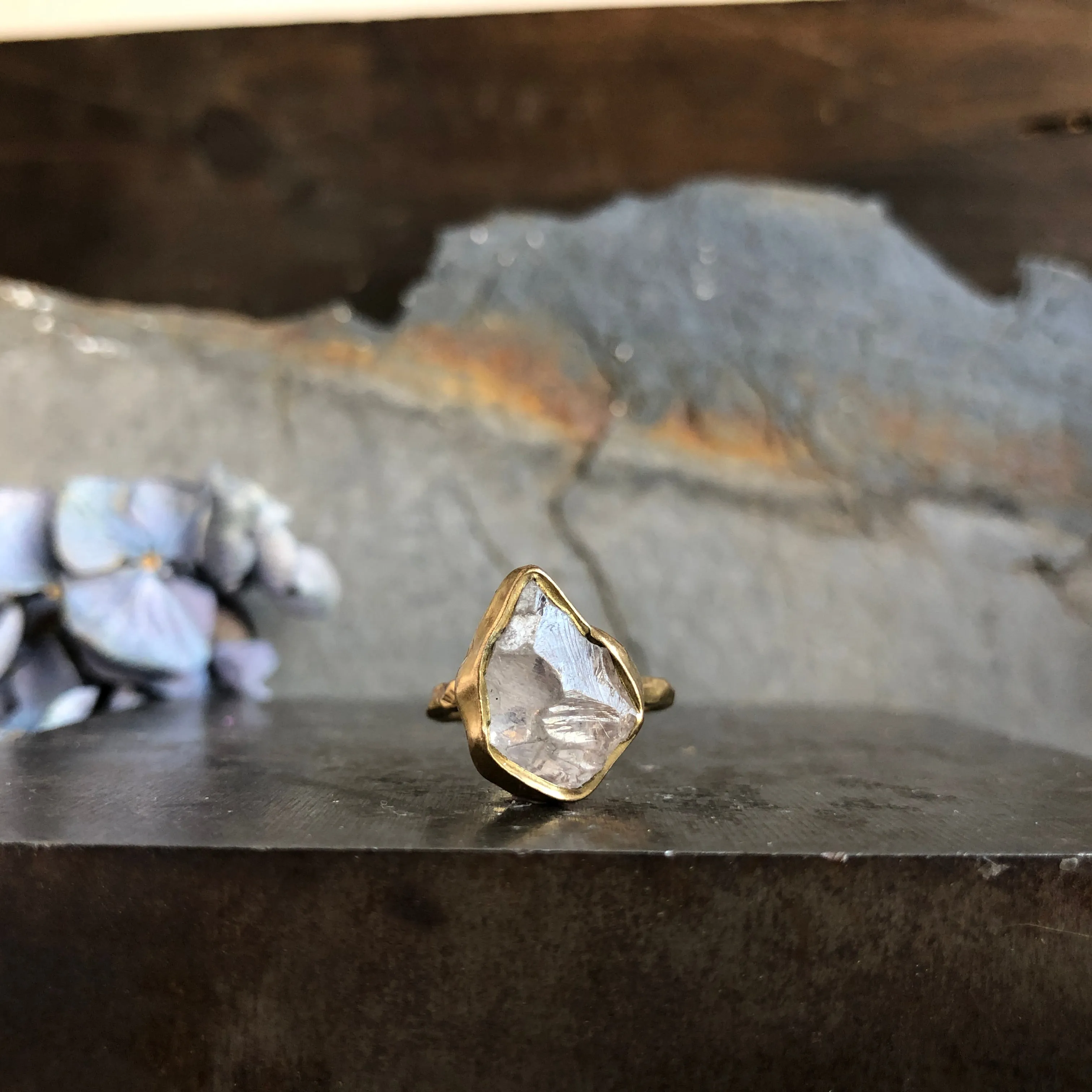 Guardian Ring - Rose Quartz