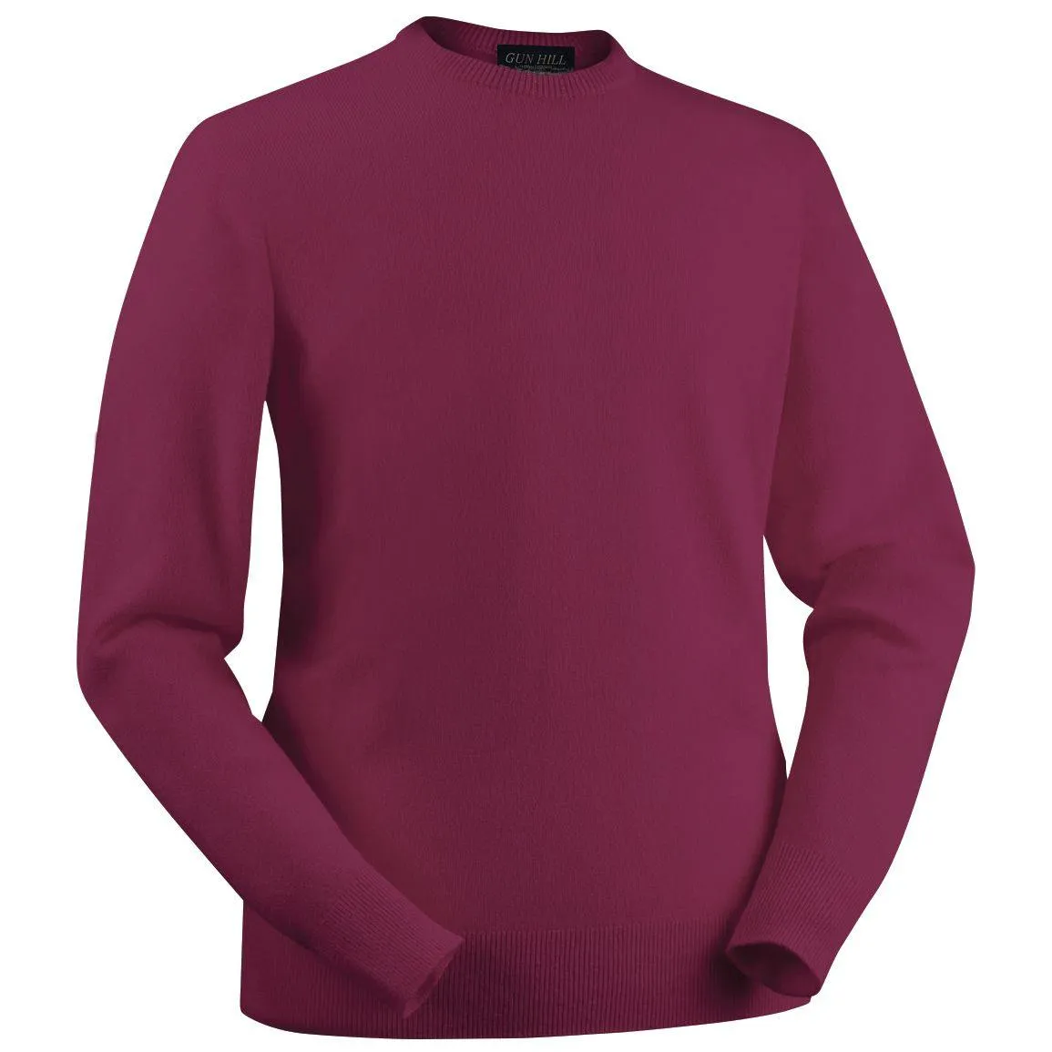 Gun Hill Men's Luxury Lambswool Crew neck sweater
