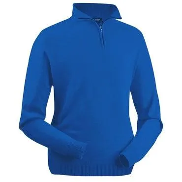 Gun Hill Men's Luxury Lambswool Half Zip Sweater