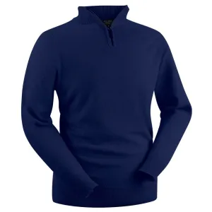 Gun Hill Men's Luxury Lambswool Half Zip Sweater