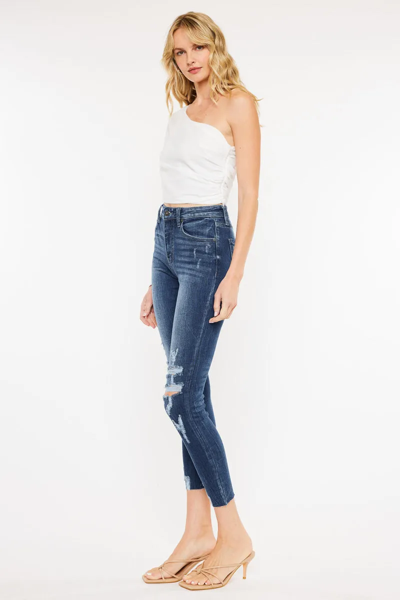 Gwen High Rise Ankle Skinny Jeans