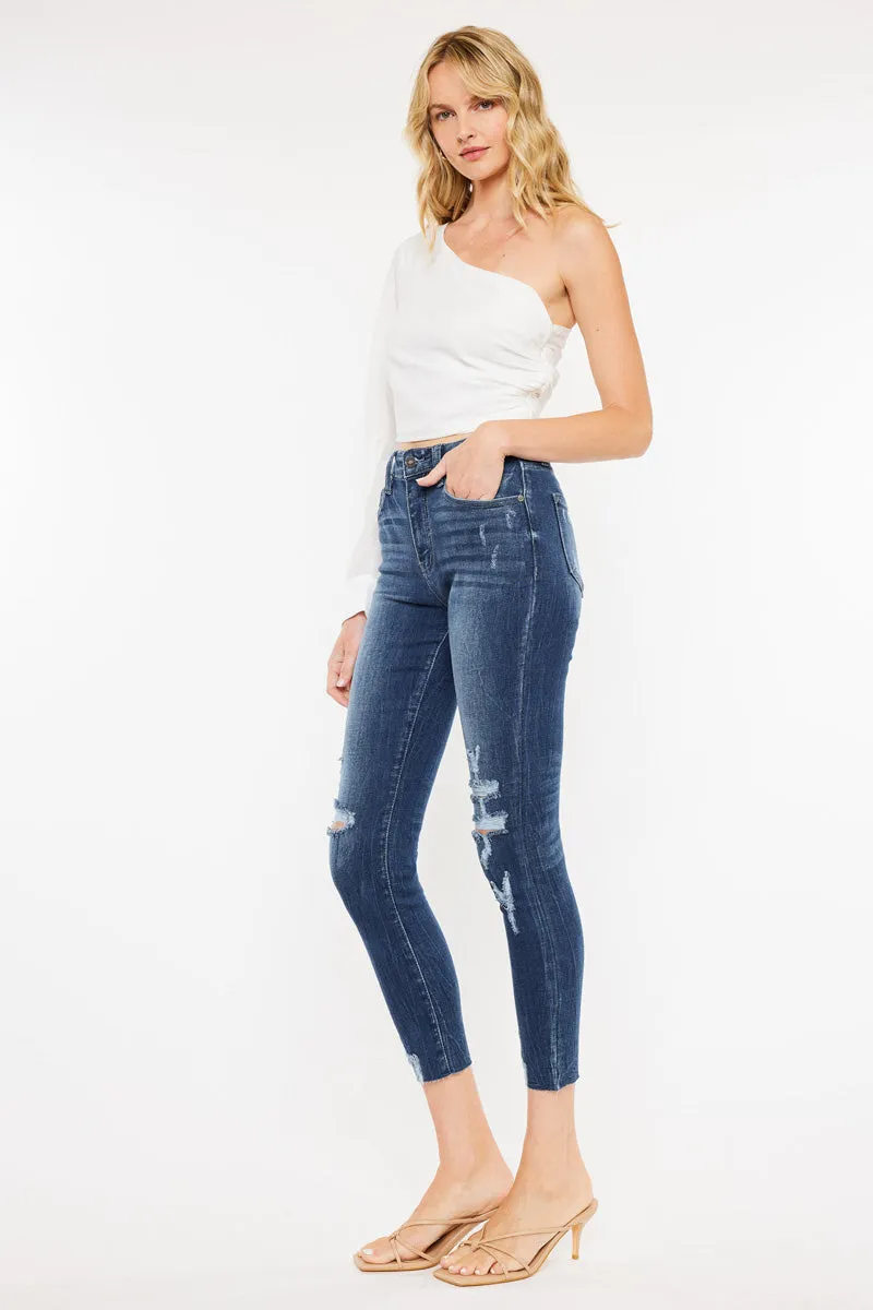 Gwen High Rise Ankle Skinny Jeans