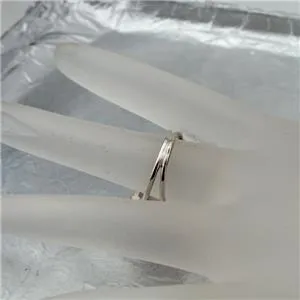 Hadar Designers Rose Quartz Ring size 6, 6.5 Charming 925 Sterling Silver (sp) Y