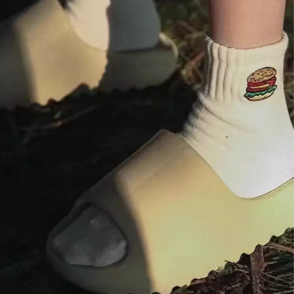 Hamburg Embroidered Socks